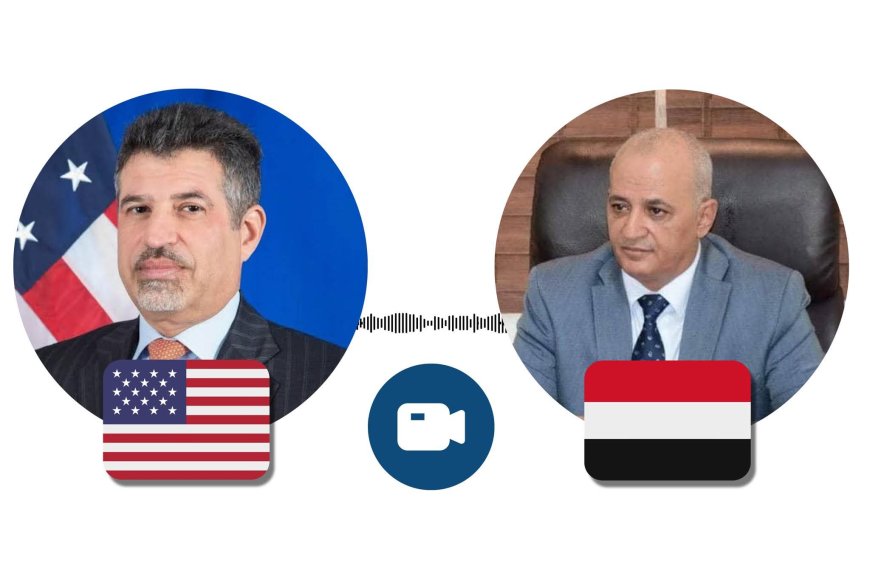 وزير المياه يبحث مع السفير الأمريكي تعزيز الشراكة في مجالات المياه والبيئة والتكيف المناخي&nbsp;