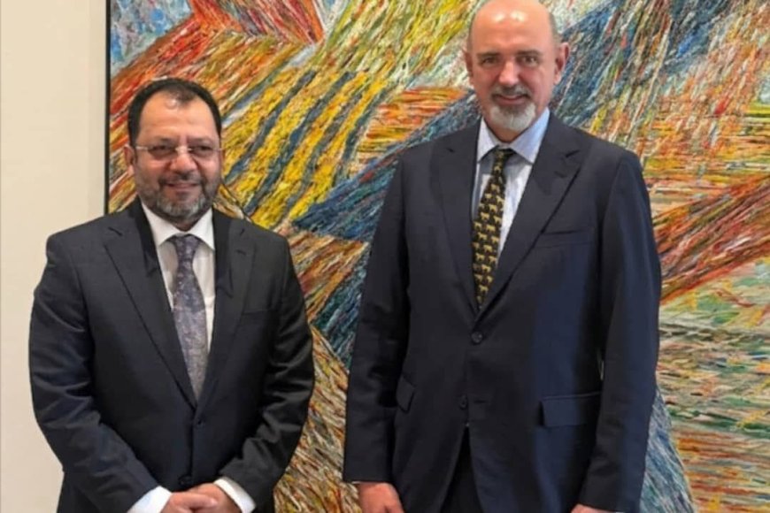 وزير الكهرباء يبحث مع السفير الأسترالي تعزيز التعاون في مكافحة سرقة التيار الكهربائي