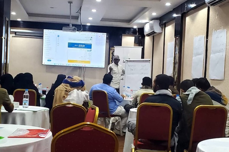 دورة تدريبية في الكلورة وجودة المياه لموظفي وعمال مؤسسة مياه عدن