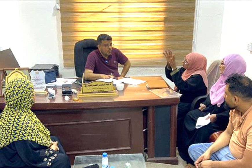 الوكيل «الحيدري» يناقش مع جمعية القابلات مشروع المسح الشامل لخدمات القبالة في القطاع الصحي