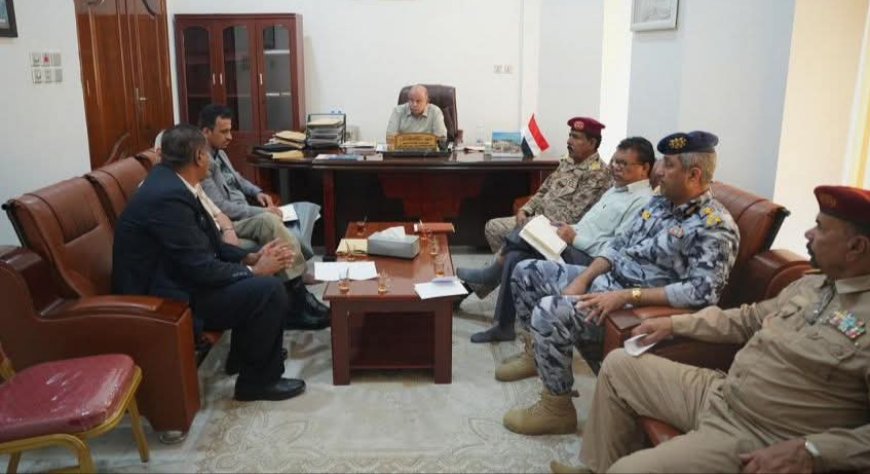 اللجنة الأمنية بحضرموت تشدد على رفع مستوى الجاهزية الأمنية والعسكرية