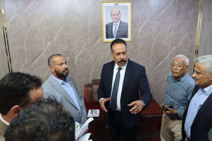 محافظ الضالع يبحث مع العديد من الوزراء والمنظمات الدولية المشاريع والاحتياجات الاولوية للمحافظة 