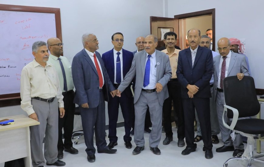 وزير الإدارة المحلية ووكيل محافظة حضرموت يتفقدان جامعة سيئون ويشيدان بالمستوى الأكاديمي والتعليمي الذي تقدمه