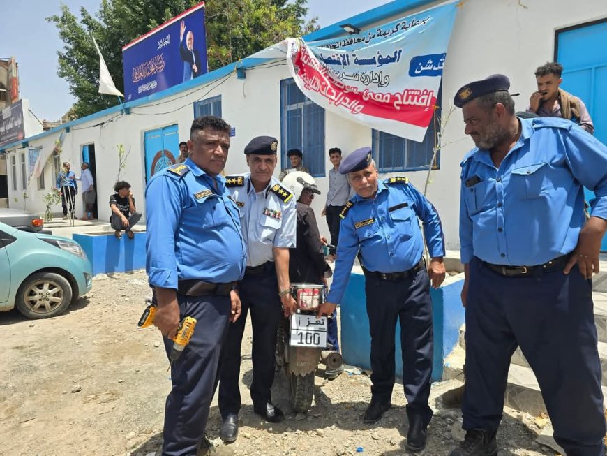 شرطة السير تُدشن العمل رسميًا في ترقيم الدراجات النارية