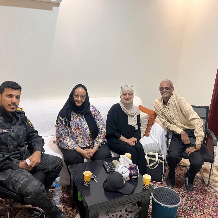 مدير إدارة التعاون الدولي يقوم بزيارة إلى منظمة مبادرة السلام بالعاصمة المؤقتة عدن.