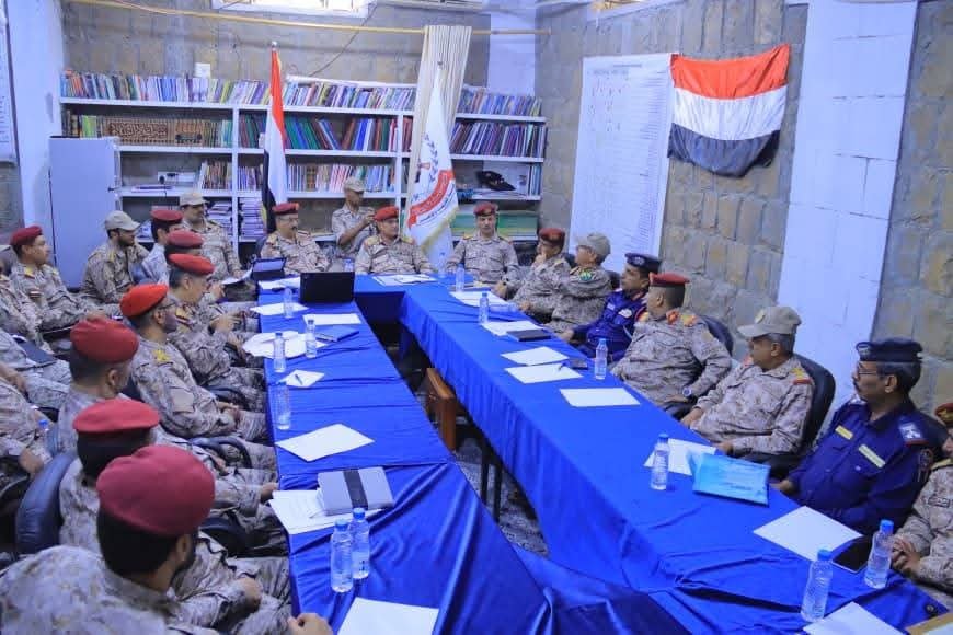 رئيس هيئة التدريب يطلع على سير العمل في مقر الهيئة بمأرب