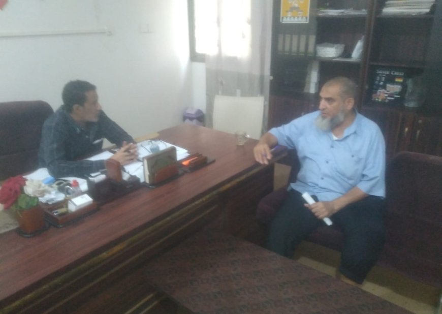 مدير عام مستشفى الامراض النفسية بعدن يطلع على سير العملية التمريضية ومستوى الانضباط المهني