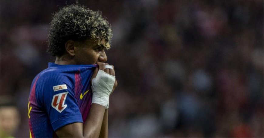 بالرغم من الفوز البرشلوني  .. لامين يامال كان غاضباً!