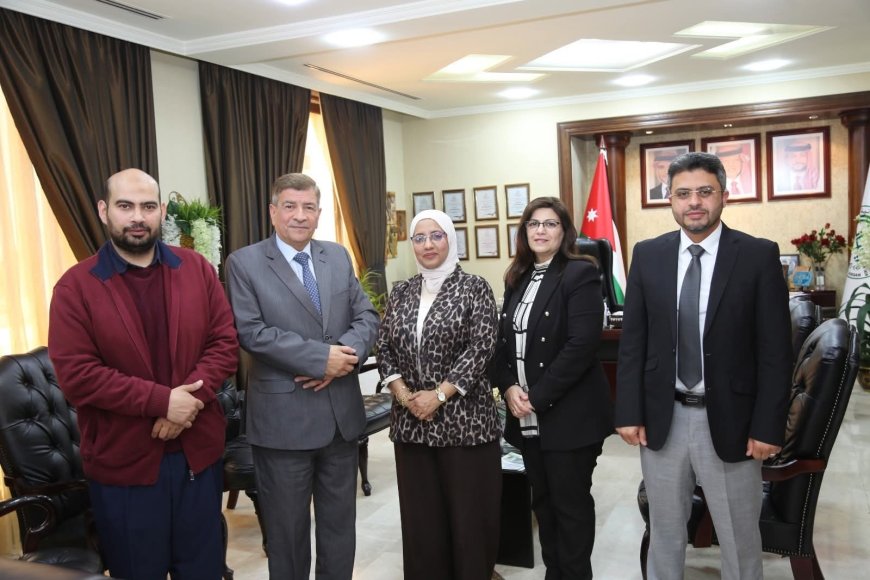 زيارة المستشار الثقافي لجامعة الزيتونة الأردنية