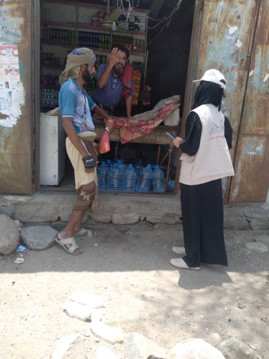 استمرار أعمال المرحلة السابعة من مسح ميزانية الأسرة في محافظة لحج ضمن الجولة الأولى