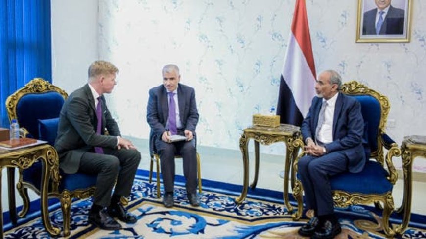 غروندبرغ يلتقي المسؤولين اليمنيين بعدن وملف تبادل الأسرى والمعتقلين، يتصدر المباحثات