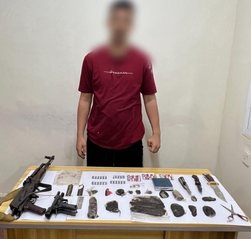 المقدم مياس الجعدني في عملية نوعية : " ضبطنا احد اخطر مروجي المخدرات وبحوزته كمية من الحشيش بمنطقة التقنية' ... تفاصيل