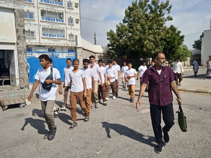 في خطوة لتعزيز الوعي المهني: طلاب مدرسة سعيد ناجي في زيارة للمعهدالمهني الصناعي المنصورة