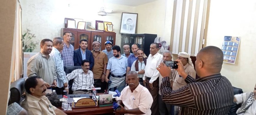 أرسلان السقاف يؤكد دعم النقابات العامة لمرافق الدولة بعدن لمساندة المحافظ في مسار الاستقرار والتنمية