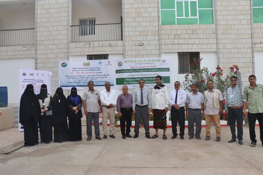 تدشين حملة الرش الضبابي والتوعية المجتمعية لمكافحة الملاريا وحمى الضنك في لحج