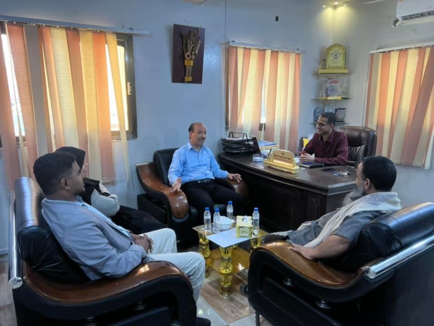 العمودي يطلع على أنشطة مؤسسة الصندوق الخيري للطلاب المتفوقين ويشيد بدورها في دعم التعليم وتأهيل الطلاب