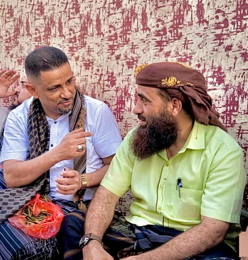 الشيخ علوي البند يهنئ الشيخ حمدي شكري بعودته الميمونة إلى أرض الوطن بعد رحلة علاجية ناجحة