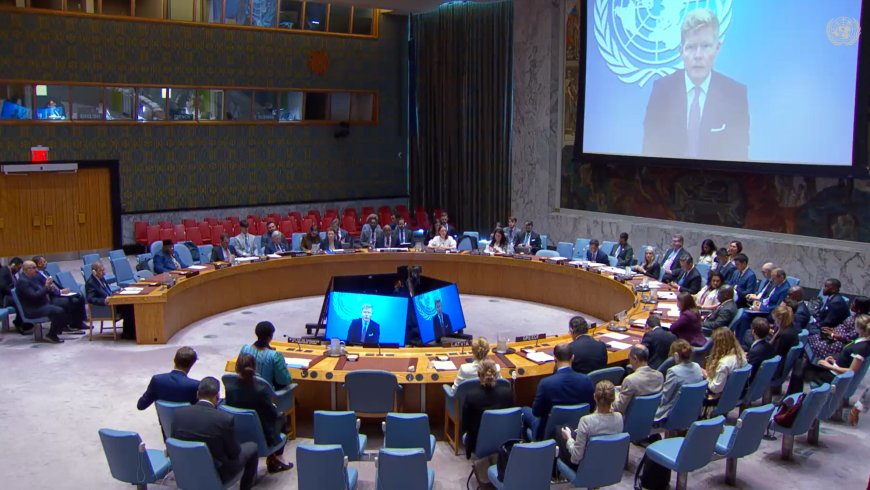 إحاطة المبعوث الأممي هانس غروندبرغ أمام مجلس الأمن الدولي بشأن اليمن