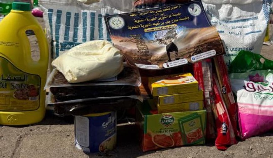 ذو النورين وبن شعيله تزوران الأطفال المصابين بأمراض مزمنة بمنقطة الكود وتقدمان لهم المساعدات