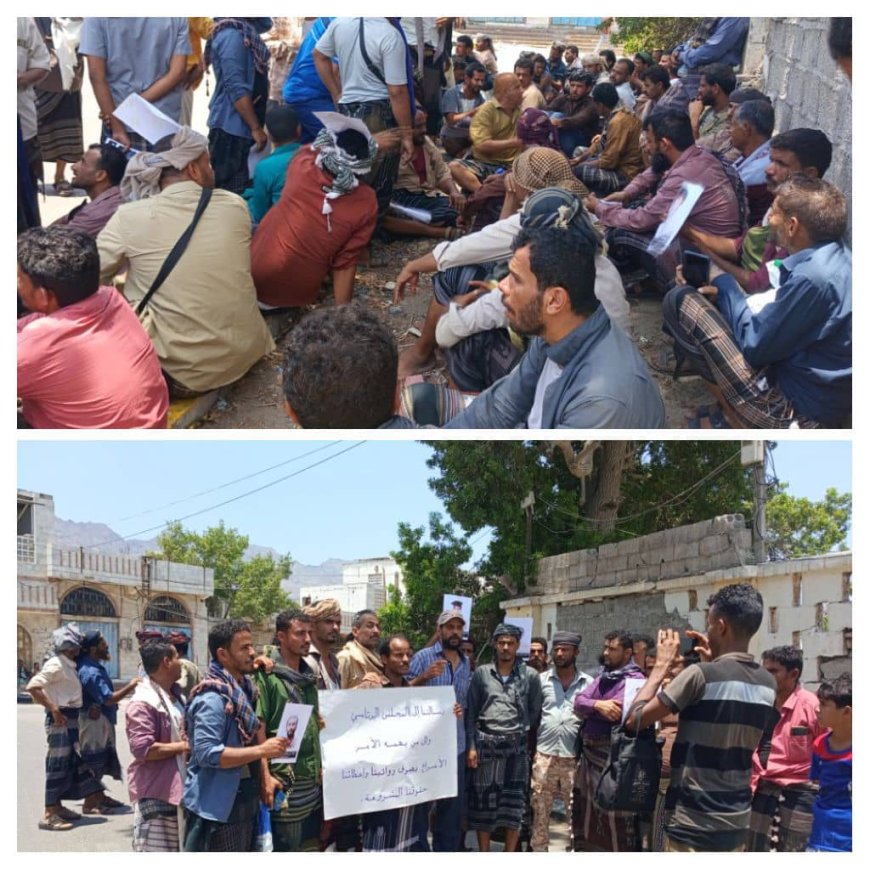 لواء بارشيد ينظم وقفة احتجاجية للمطالبة بالرواتب: حق مشروع لا يقبل التأجيل