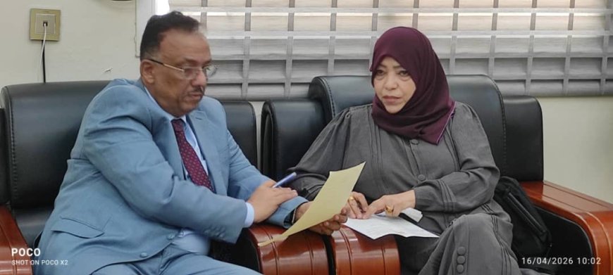 لقاء يناقشان تعزيز موارد صندوق رعاية وتأهيل المعاقين المحصلة عبر المنافذ الجمركية 