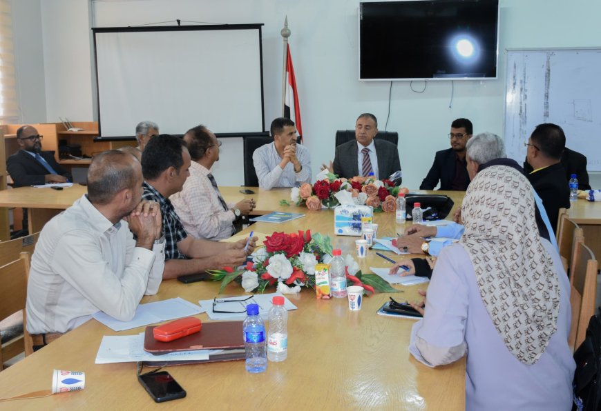 جامعة عدن تناقش تفعيل منظومة الجودة الأكاديمية