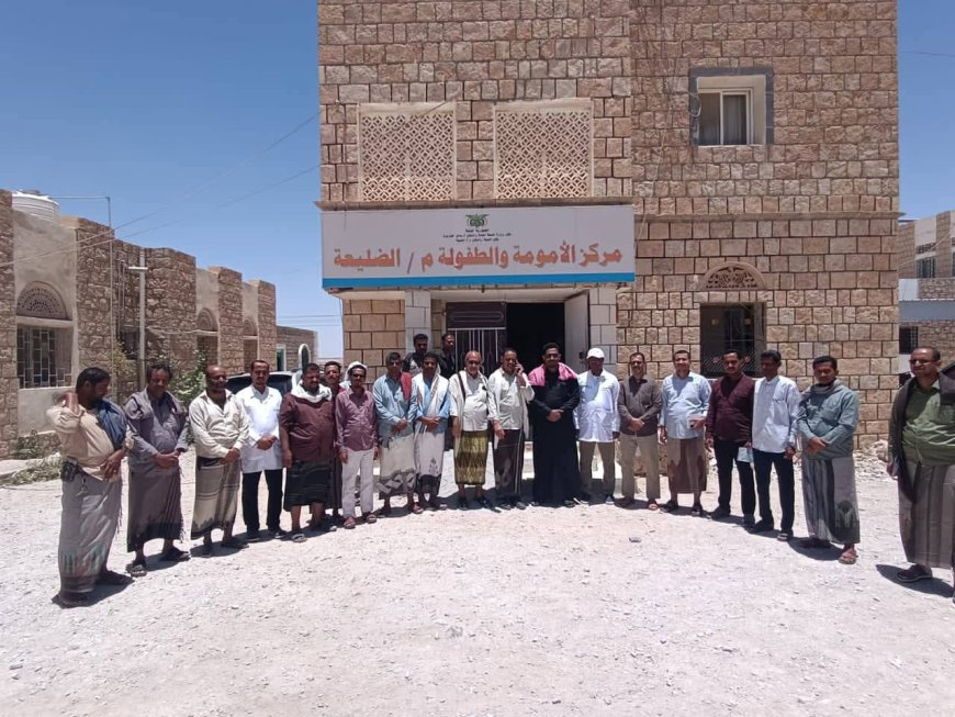 بن نويصر يطلع على الأوضاع الصحية بمديرية الضليعة بساحل حضرموت 