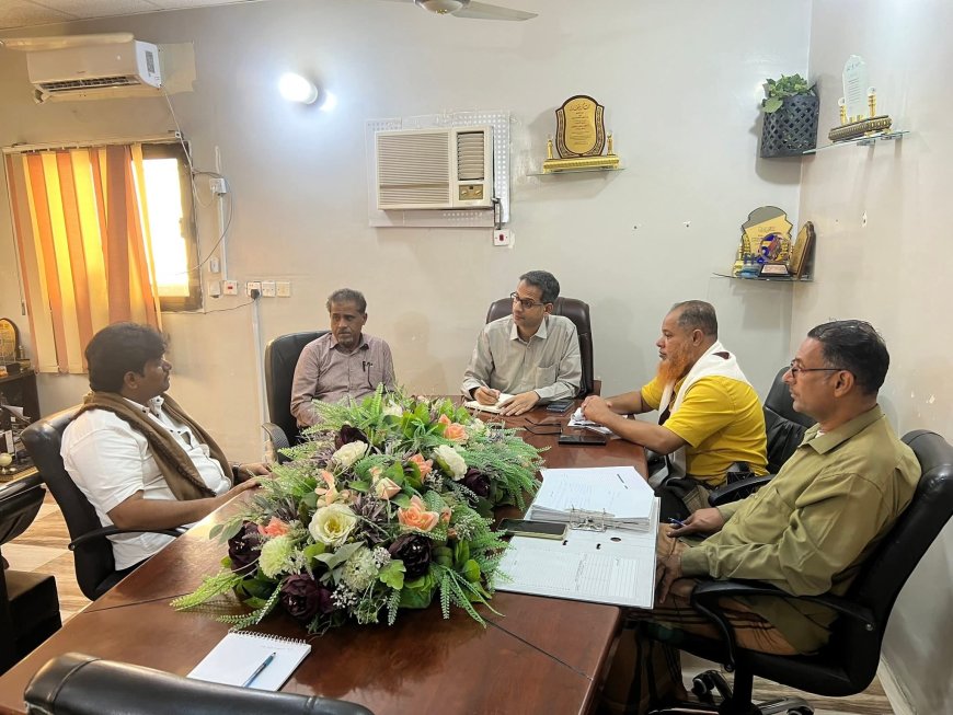 العمودي  يبحث أوضاع العمالة بشركة حليلات ويؤكد تنظيم العقود وضمان بيئة عمل آمنة