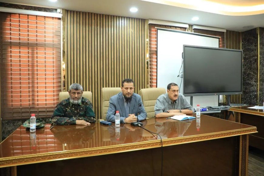 محافظ العاصمة عدن يرأس اجتماعاً لوحدة التدخل بمشكلات الأراضي ويؤكد أهمية العمل المشترك لمنع البناء العشوائي