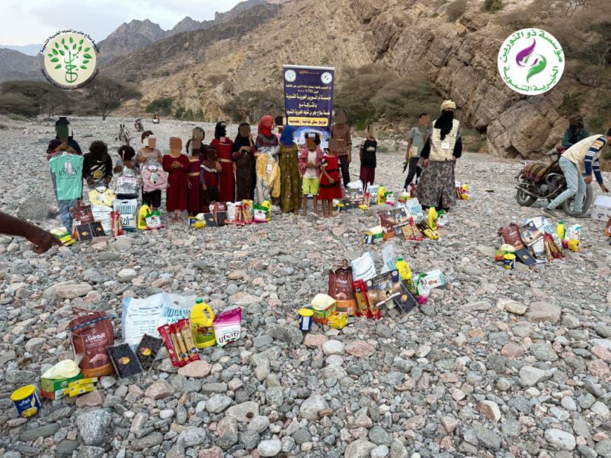 ذو النورين وبن شعيله يصلان إلى قرى منعزلة تحاصرها الوحوش وبلا مصدر لمياه الشرب ويوزعان المساعدات