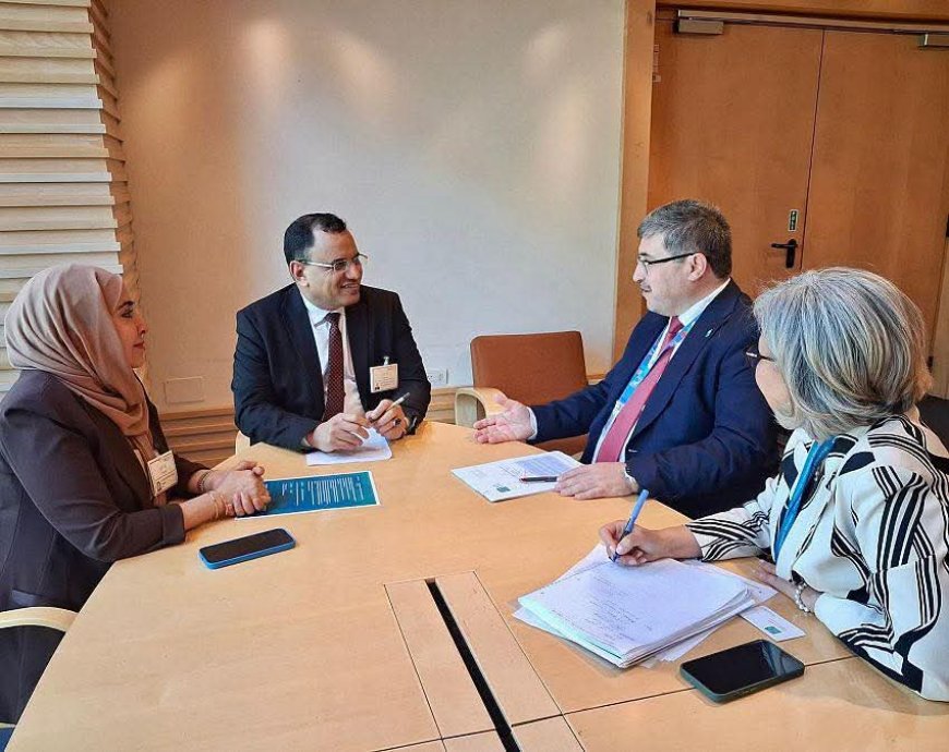 الوزير السقطري يلتقي رئيس لجنة الأمن الغذائي العالمي (CFS)