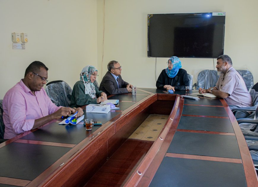 لبحث تعزيز الشراكة وتطوير جودة التعليم.. رئيس جامعة عدن يزور مجلس الاعتماد الأكاديمي 