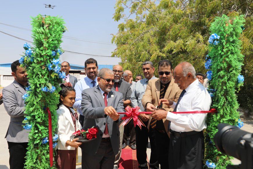 تدشين منظومتي طاقة شمسية ومحطة بحثية لتعزيز التعليم التطبيقي بجامعة حضرموت