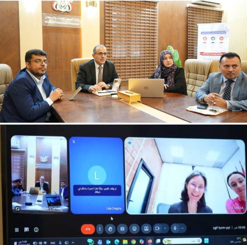 وزير الصحة وسفير فرنسا يبحثان مجالات التعاون الصحي المشترك في صحة الام والطفل والصناعات الغذائية الدوائية 