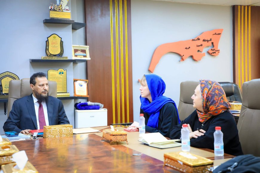 محافظ العاصمة عدن يبحث مع أطباء بلا حدود تعزيز الشراكة وتطوير الخدمات الصحية