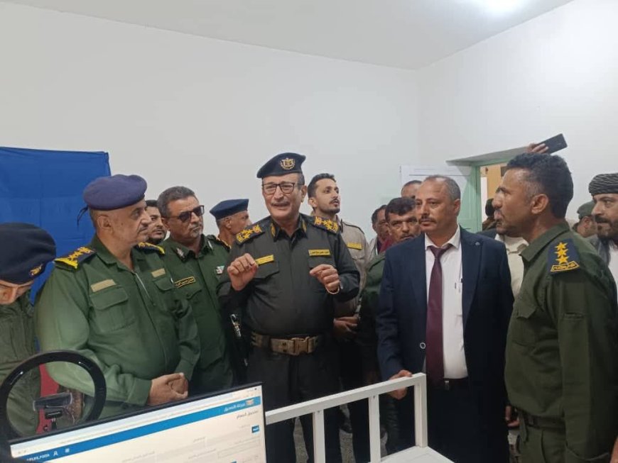 الوكيل العمري يفتتح فرع للأحوال المدنية بمديرية المفلحي بمحافظة لحج 