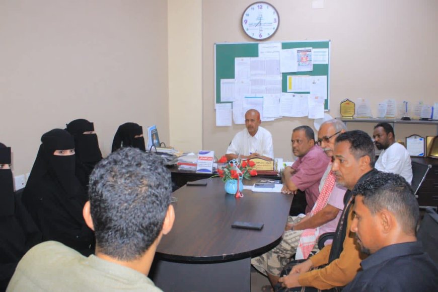 المصفري والصماتي يبحثان سبل التعاون المشترك مع مؤسسة عدن للفنون والعلوم لدعم قطاع الشباب