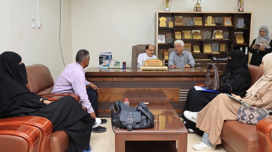 مدير عام دارسعد يلتقي مدير عام السياحه بالعاصمة عدن لبحث سبل التعاون والتنسيق المشترك بين الجانبين