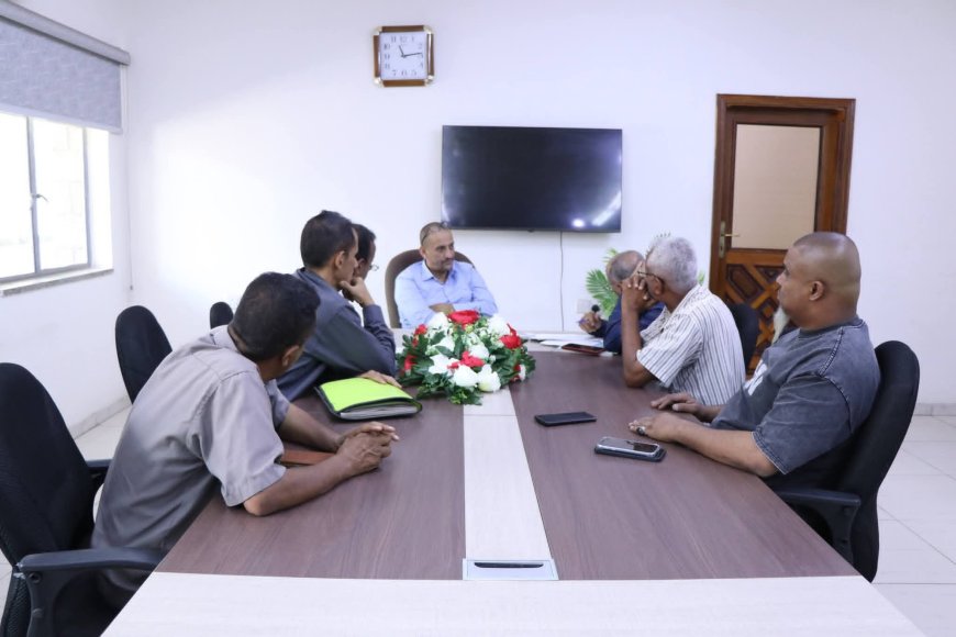 عدن ..اجتماع يناقش أوضاع قطاع المياه في المنطقة الثانية