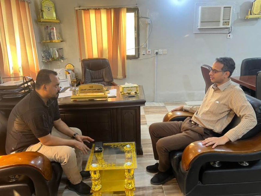 مدير عام الشؤون الاجتماعية يطلع على برامج مؤسسة الكابتن علي عثمان العمودي ويشيد بدورها في دعم الأنشطة الرياضية