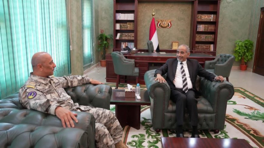 عضو مجلس القيادة محمود الصبيحي يؤكد أهمية تعزيز قدرات مصلحة خفر السواحل