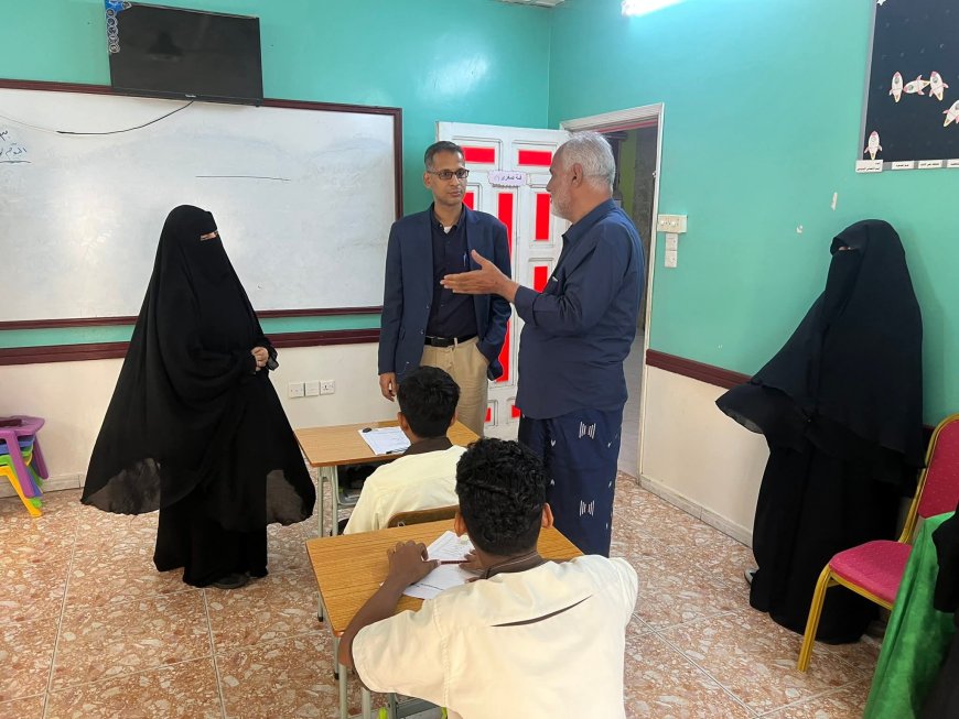 العمودي يزور مركز النور للمكفوفين وتدريب المعاقين ويشيد بجهود التأهيل والتعليم 