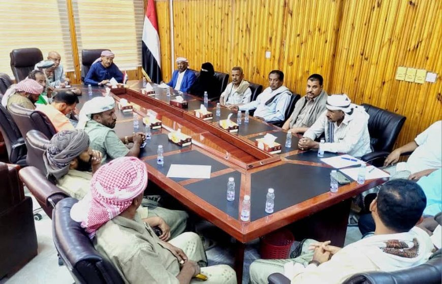 الوكيل بارباع يناقش مع قيادة مكون تحالف عماد الأوضاع العامة وأبرز التحديات التي تواجه المواطنين