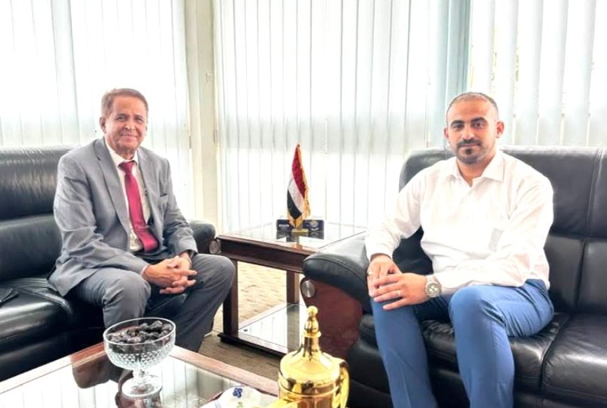 سفير اليمن لدى إثيوبيا يلتقي رئيس نادي البن اليمني ويبحثان سبل الاستفادة من التجربة الإثيوبية