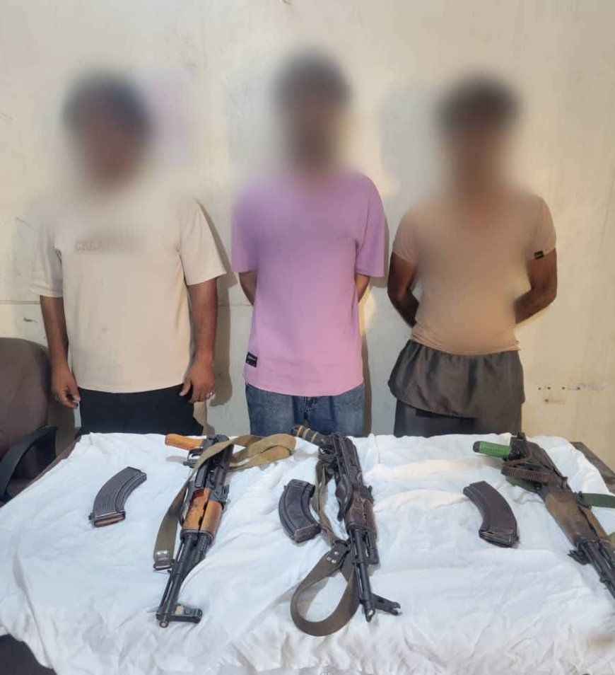 الأمن الوطني بعدن يضبط ثلاثة متهمين بإطلاق النار العشوائي في المنصورة
