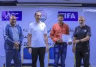 الاتحاد اليمني لكرة القدم يكرم رئيس إتحاد الإعلام الرياضي بساحل حضرموت لجهوده في إنجاح فعاليات الدورة التدريبية الدولية لإعداد المحاضرين الوطنيين