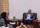 وزير التربية (العبادي) يلتقي وفد منظمة الغذاء العالمي بعدن