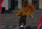 شاب يشعل النار في جسده داخل مسجد بمأرب.. شاهد عيان يروي لحظات الرعب