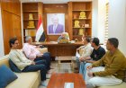 الخنبشي يشيد باستضافة حضرموت لمعظم مباريات الدوري اليمني ويثمن جهود اللجنة الإعلامية في نقل مجرياته