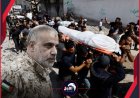 عقب استهداف شقته واستشهاده وعائلته.. موكب جنائزي مهيب لتوديع قائد كتائب القسام (عودة)